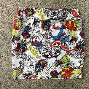 Marvel Superhero Mini Skirt size S/M